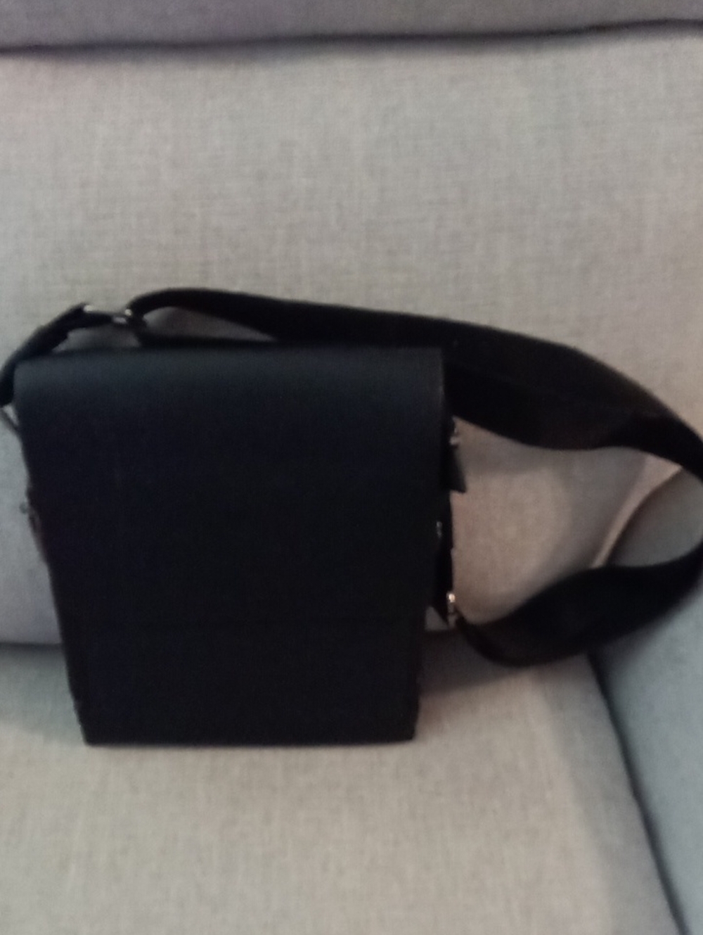Gucci Embossed Leather Logo Panel in Taupe